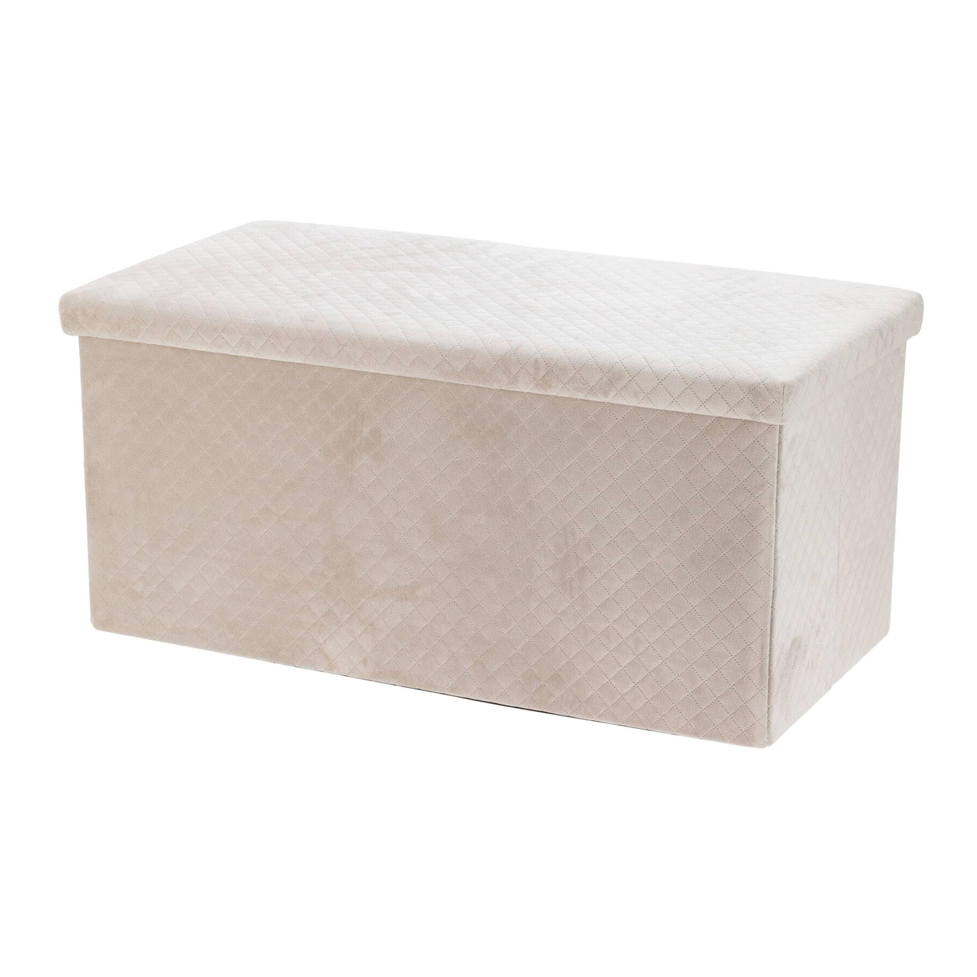 Well Home Banco de almacenaje en MDF de 76x38x38cm