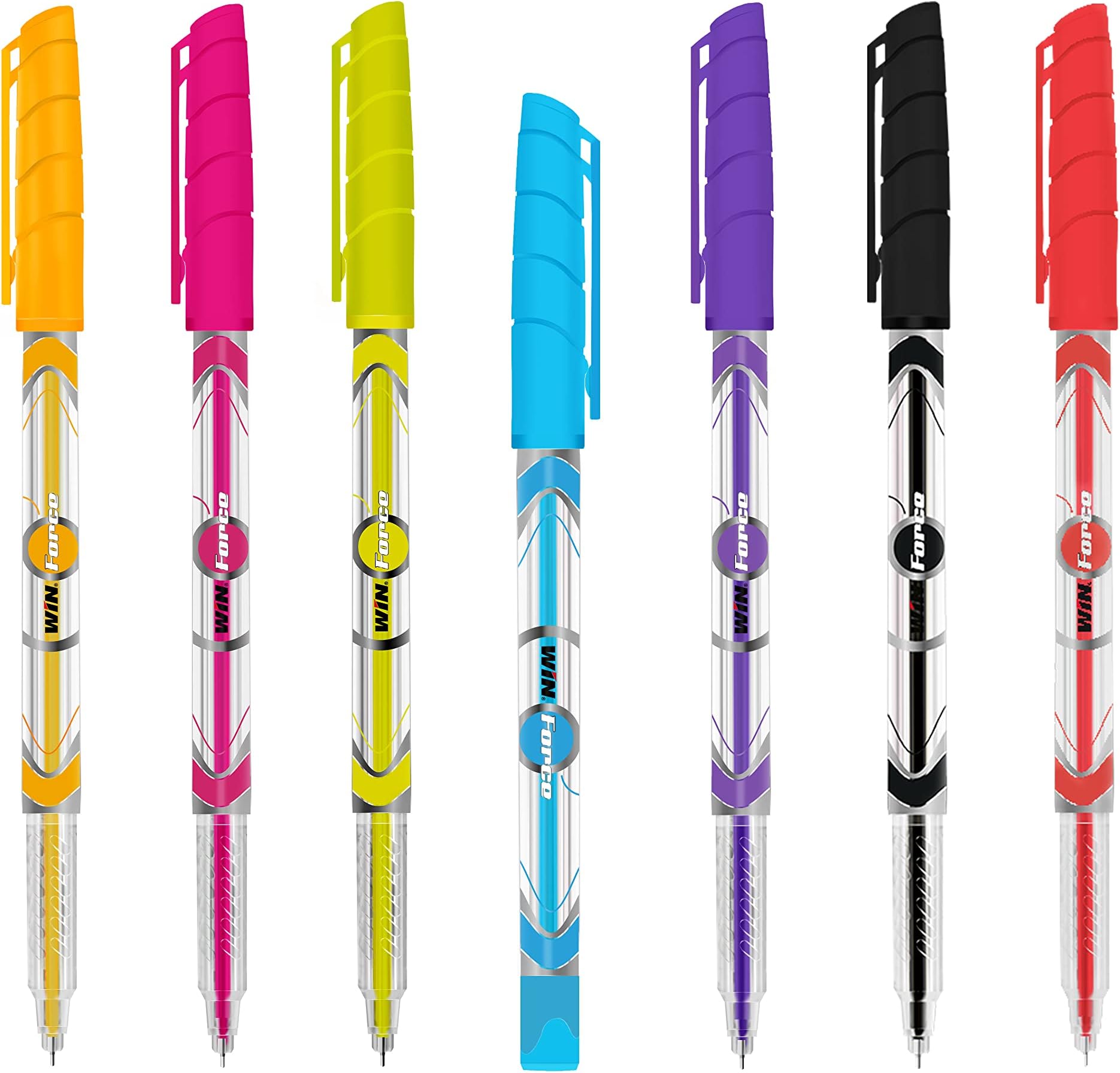 Win Pens Force Ball Pen Set - Pack of 20 (Black)