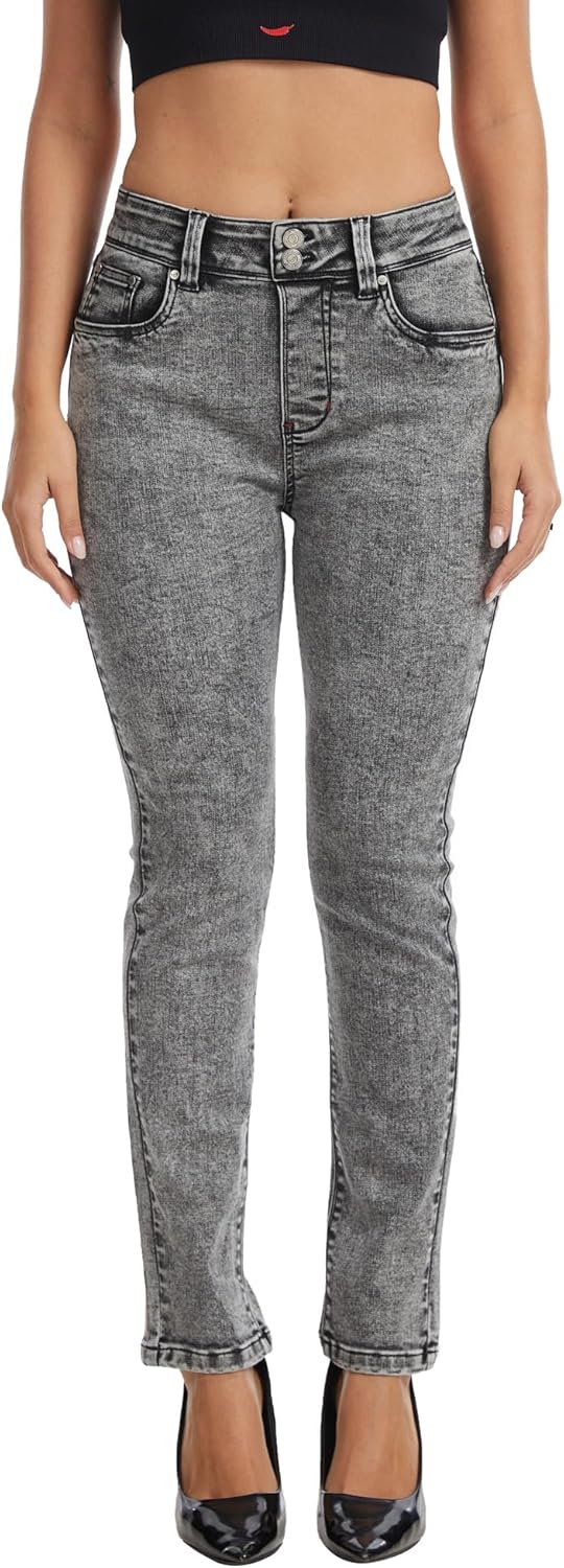 Tucking Shaping Skinny Jeans for Trans Women MTF Non-Binary, Comfort Tuck