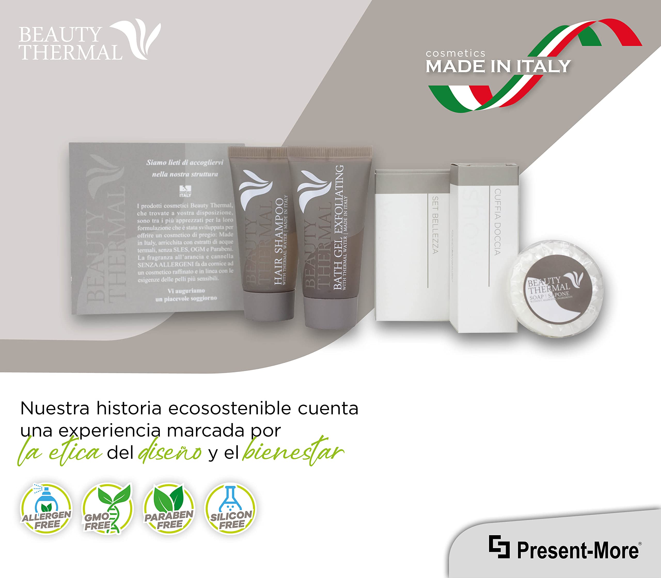 PRESENT-MORE - Set de Cortesía Hotel 35 Huéspedes Beauty Thermal