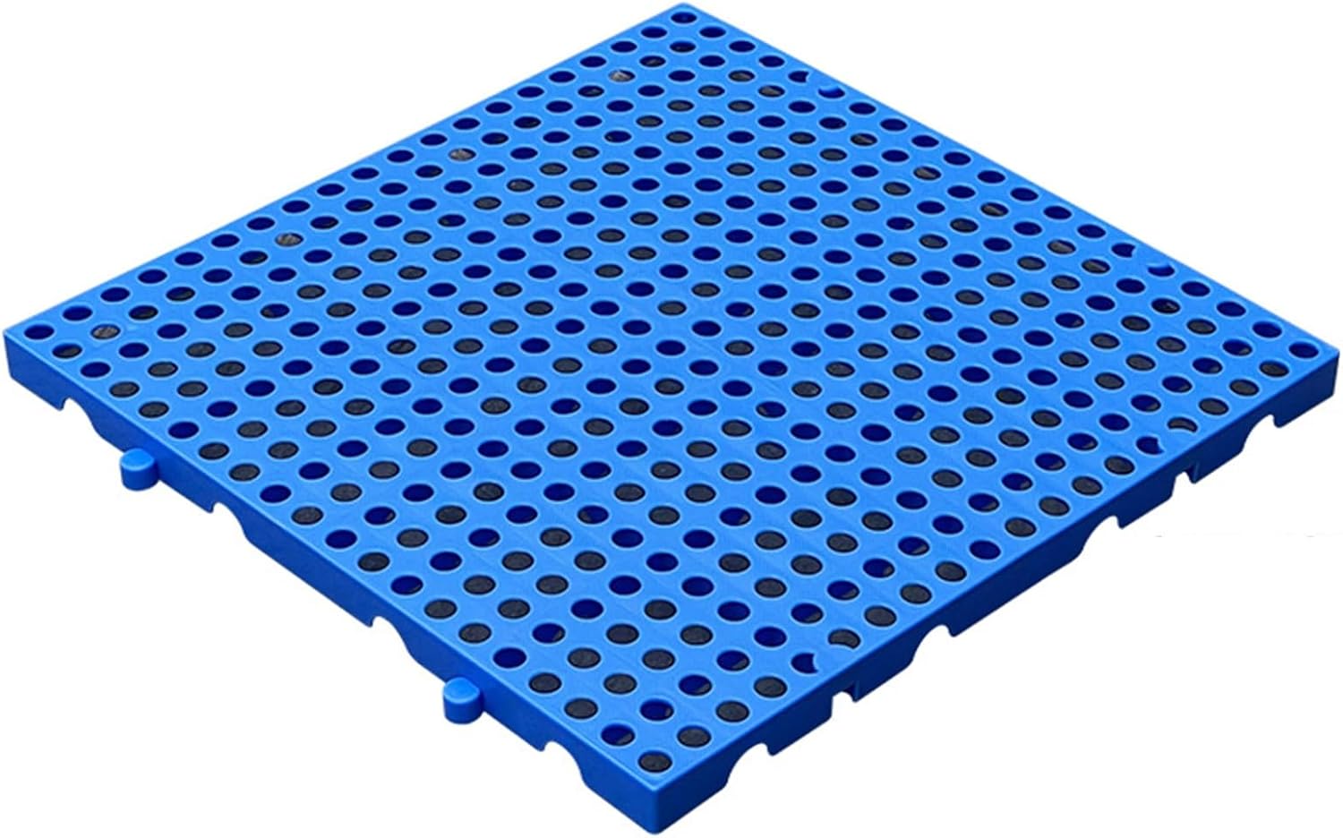 Plastic Pallet, Storage Nestable Shipping Grid Pads, Automotive Supermarket Non-Skid Platform, Firm Warehouse Pet Pad, Easy to Stack(30x30x3cm/5pcs)