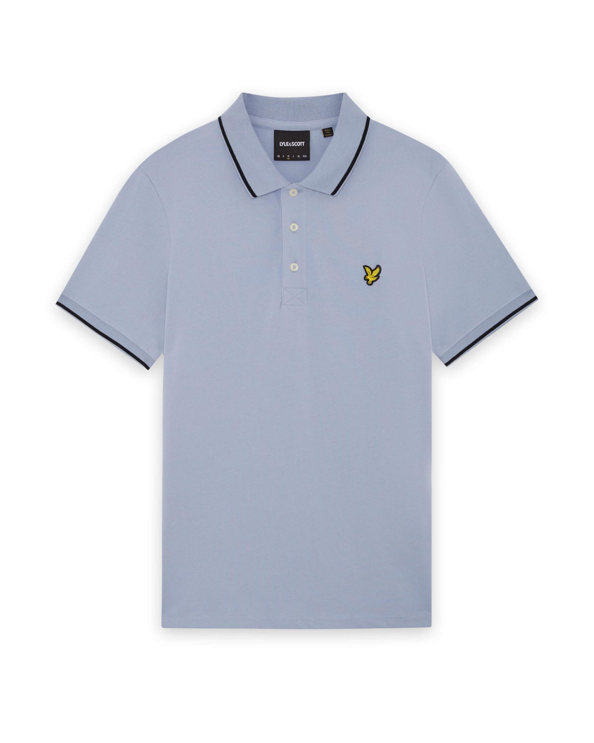 Polo Lyle & Scott à pointes avec finitions de qualité supérieure