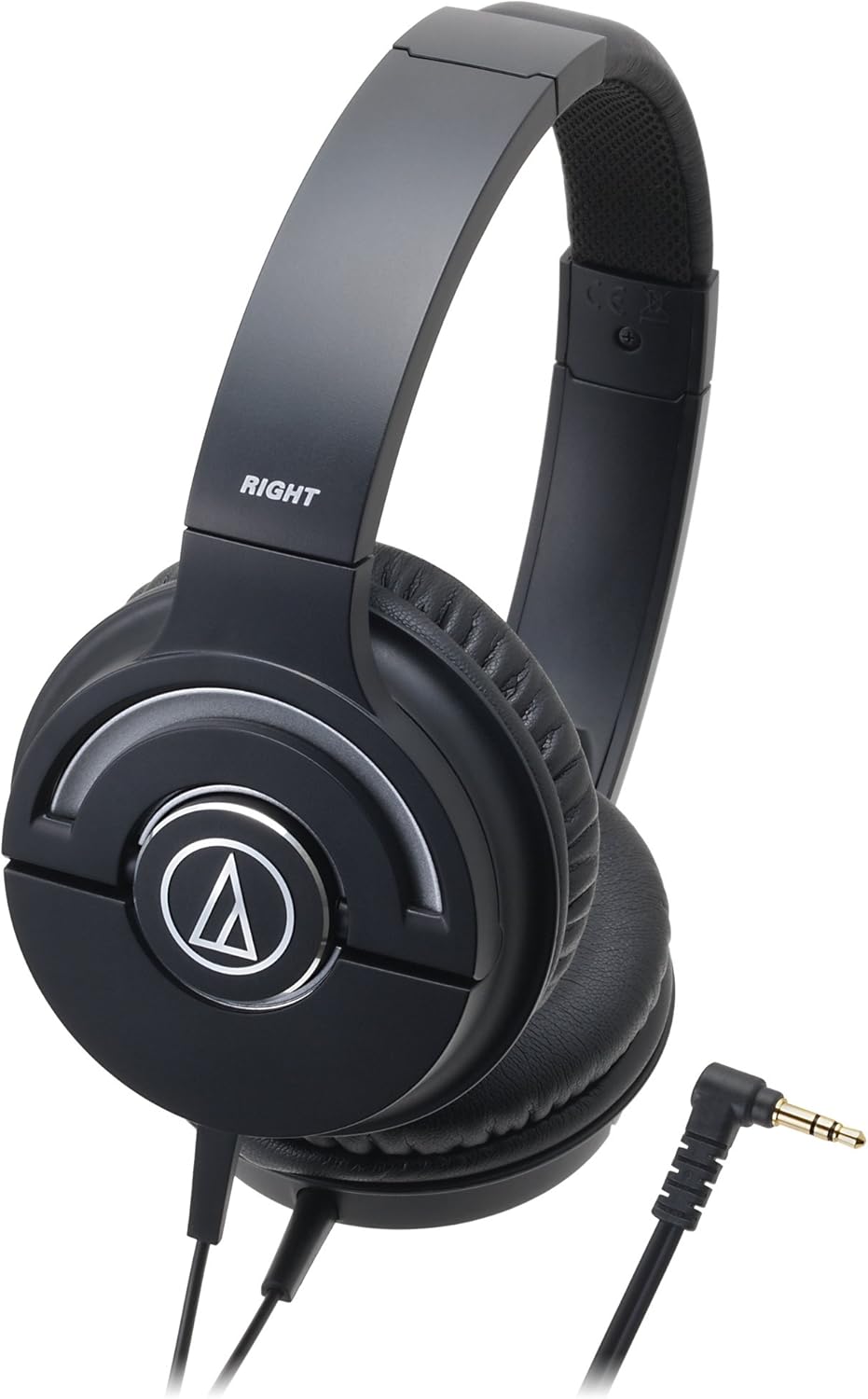 audio-technica SOLID BASS 密閉型オンイヤーヘッドホン ポータブル ブラック ATH-WS55X BK