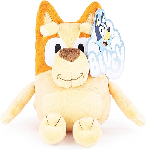 Miniatura 7 de Bingo Mini almohada de felpa Buddy - Almohada de personaje Bluey súper suave - Microfibra de poliéster, 11 pulgadas