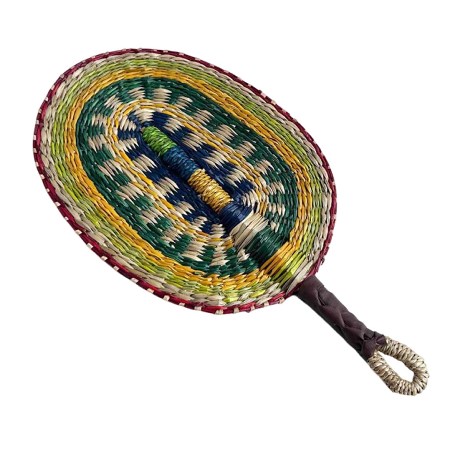 CQAHDSEVF Seagrass Handwoven Fan