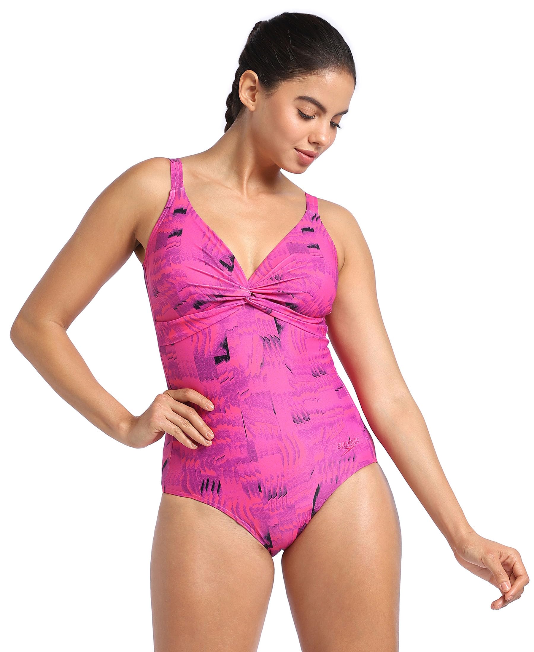 Women's Endurance 10 Brigitte Printed One Piece Swimwear