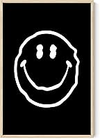 Vista 29 de Haus and Hues Póster de goma negra de David Michelangelo – Imágenes para decoración de pared de dormitorio, imágenes estéticas negras estéticas