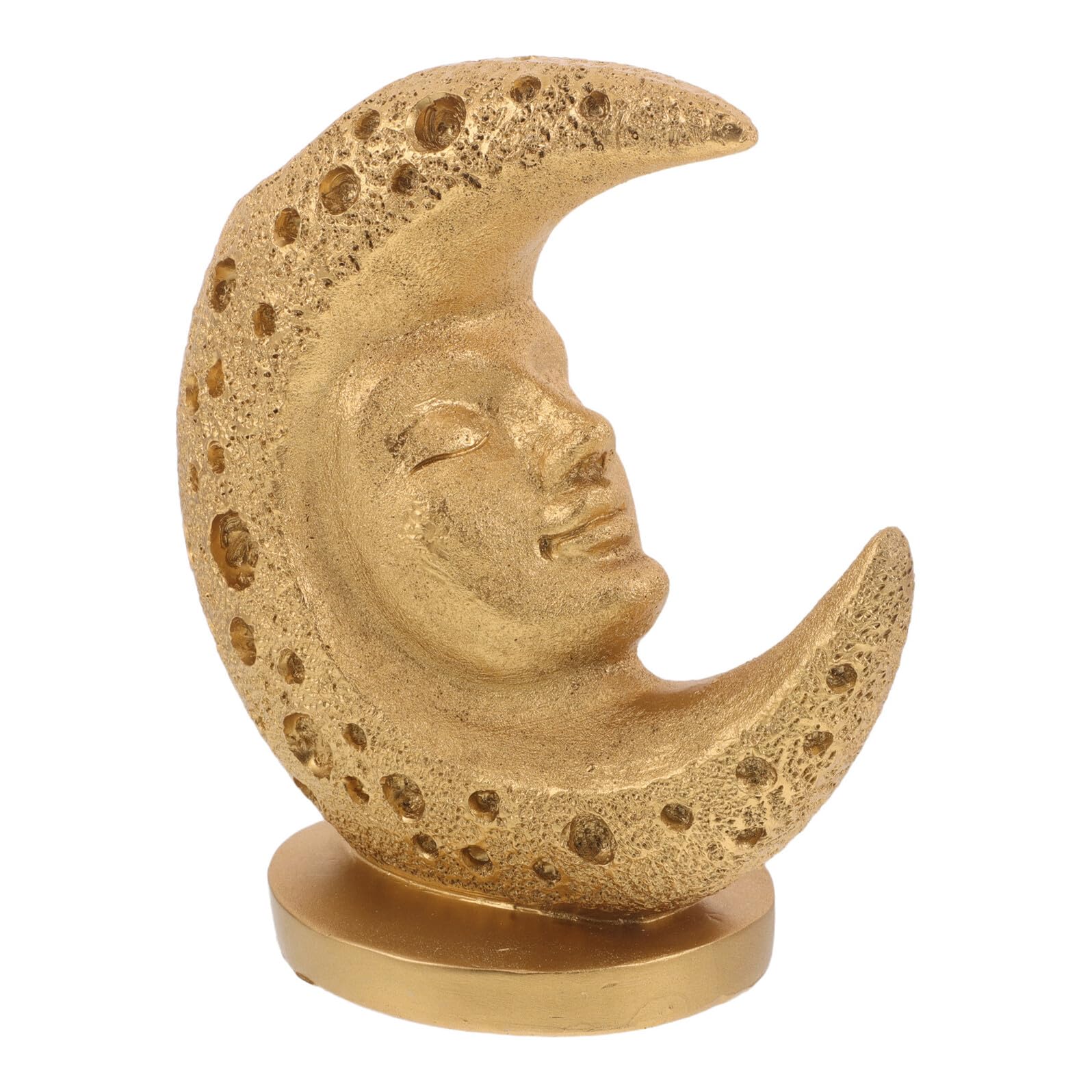 Vase moderne or de lune pour décoration intérieure et jardin chic