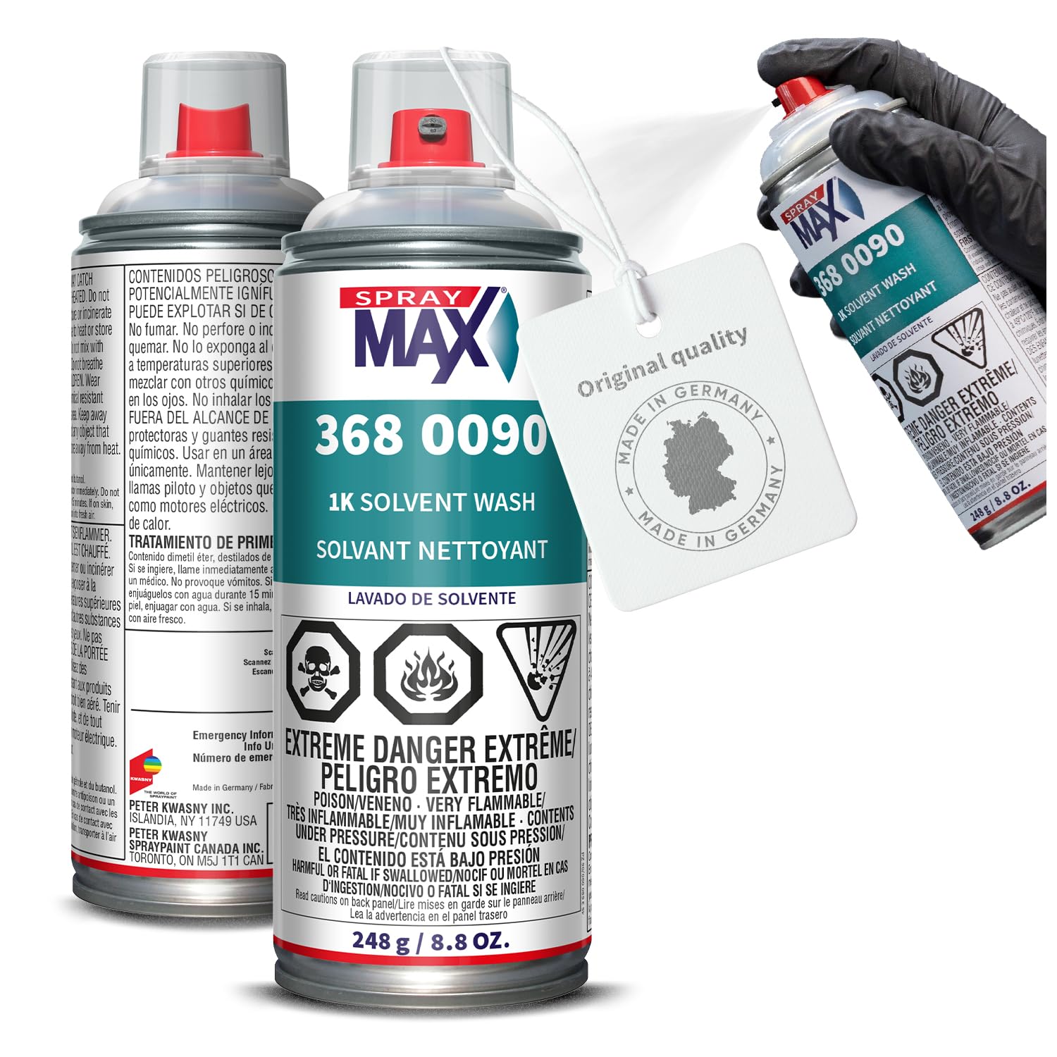 Amazon.com: SprayMax 1K Solvent Wash Transparent | Professional