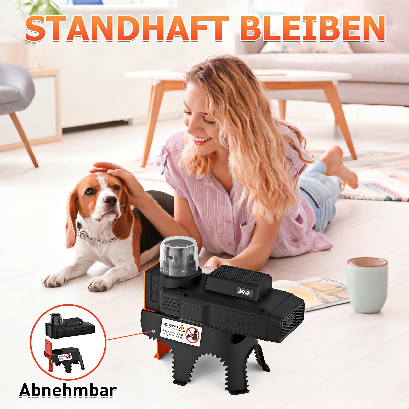 Elektrische Mausefalle mit Sensor, effiziente, giftfreie Nagetierbekämpfung, schnell und wiederverwendbar, Humane Lösung für Mäuse und Ratten, Haus, Küche, Garage und Keller