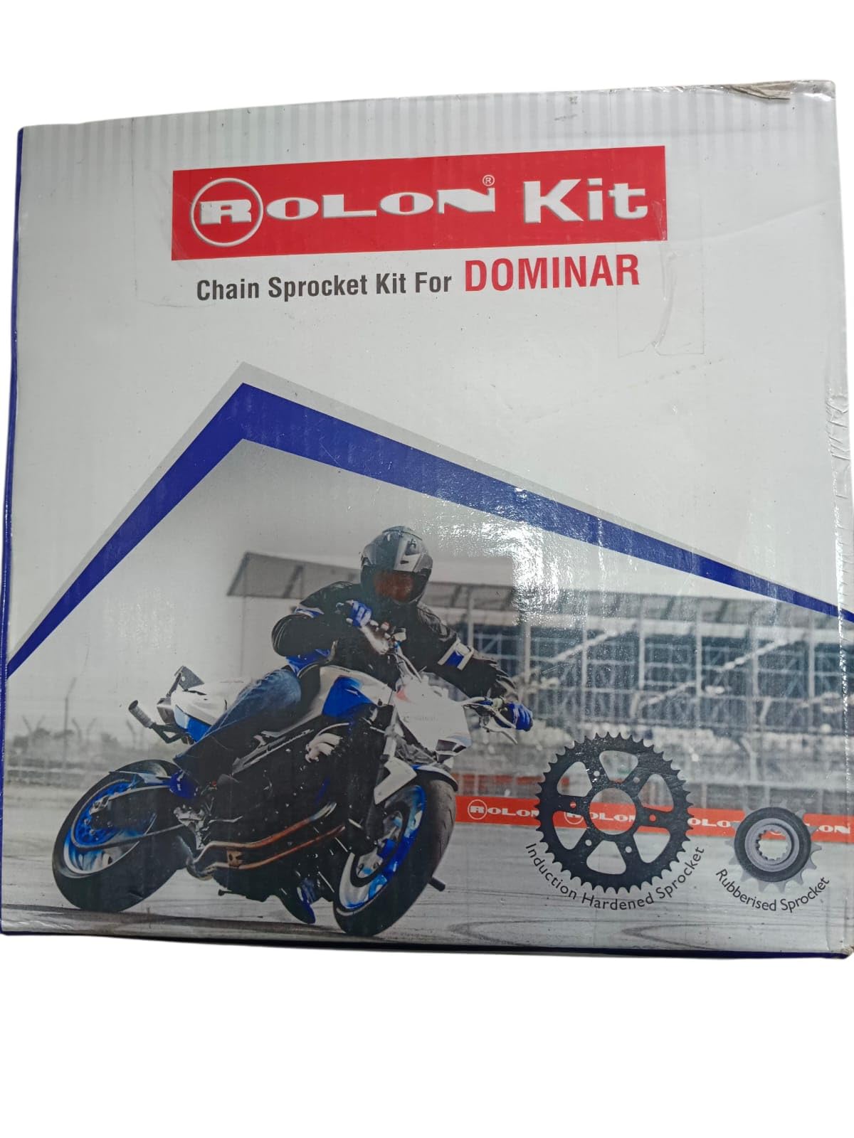chain sprocket set for dominar 400 cc, 2019 model, size 120l/15t/45t (6h)