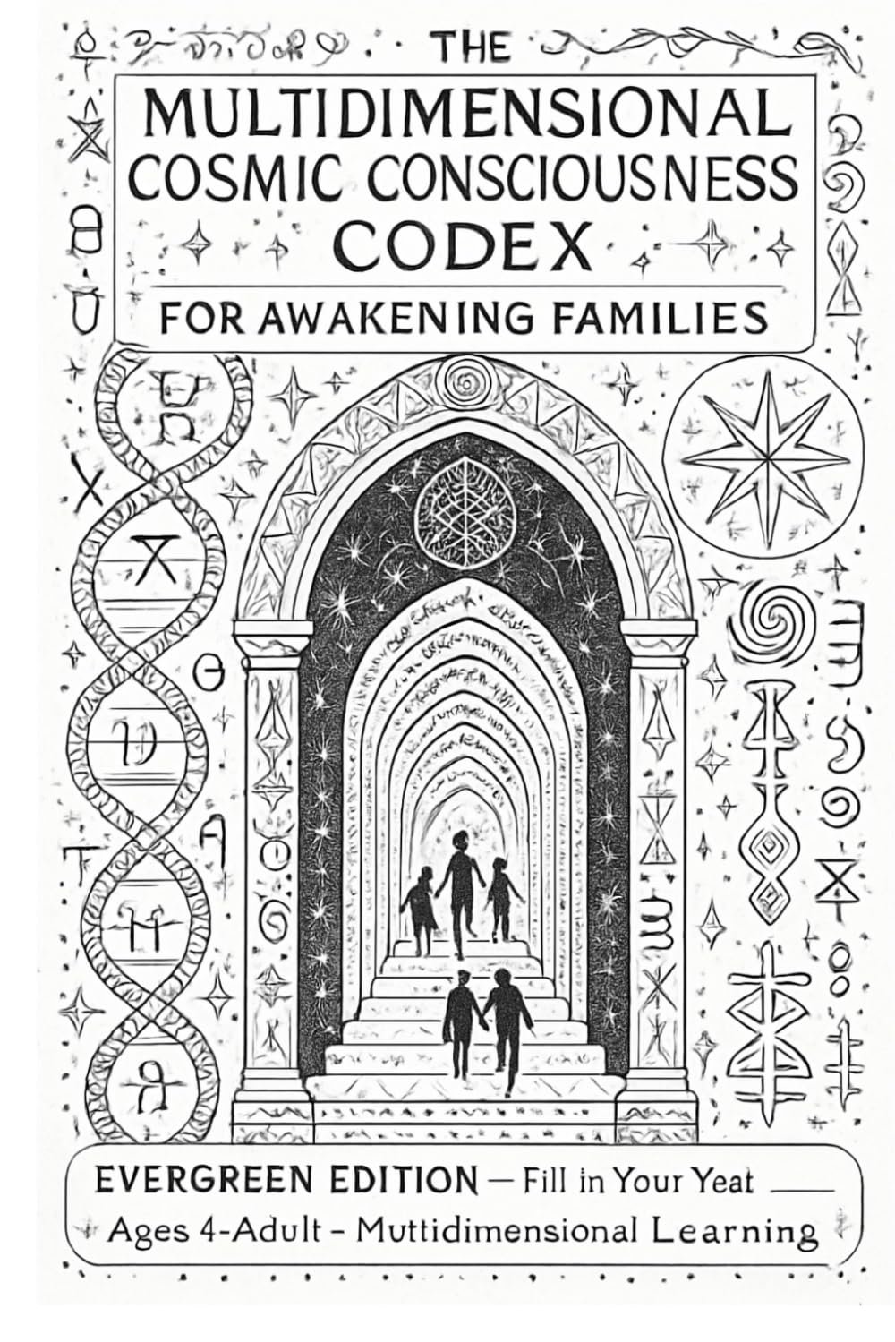 The Ultimate Cosmic Consciousness Codex: Evergreen Edition - 77 Pages for Awakening Families