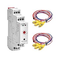 Vista 9 de GEYA Modo de control de 2 niveles 1SPDT Relé de control de temporizador de líquido electrónico Control de nivel de líquido 10A