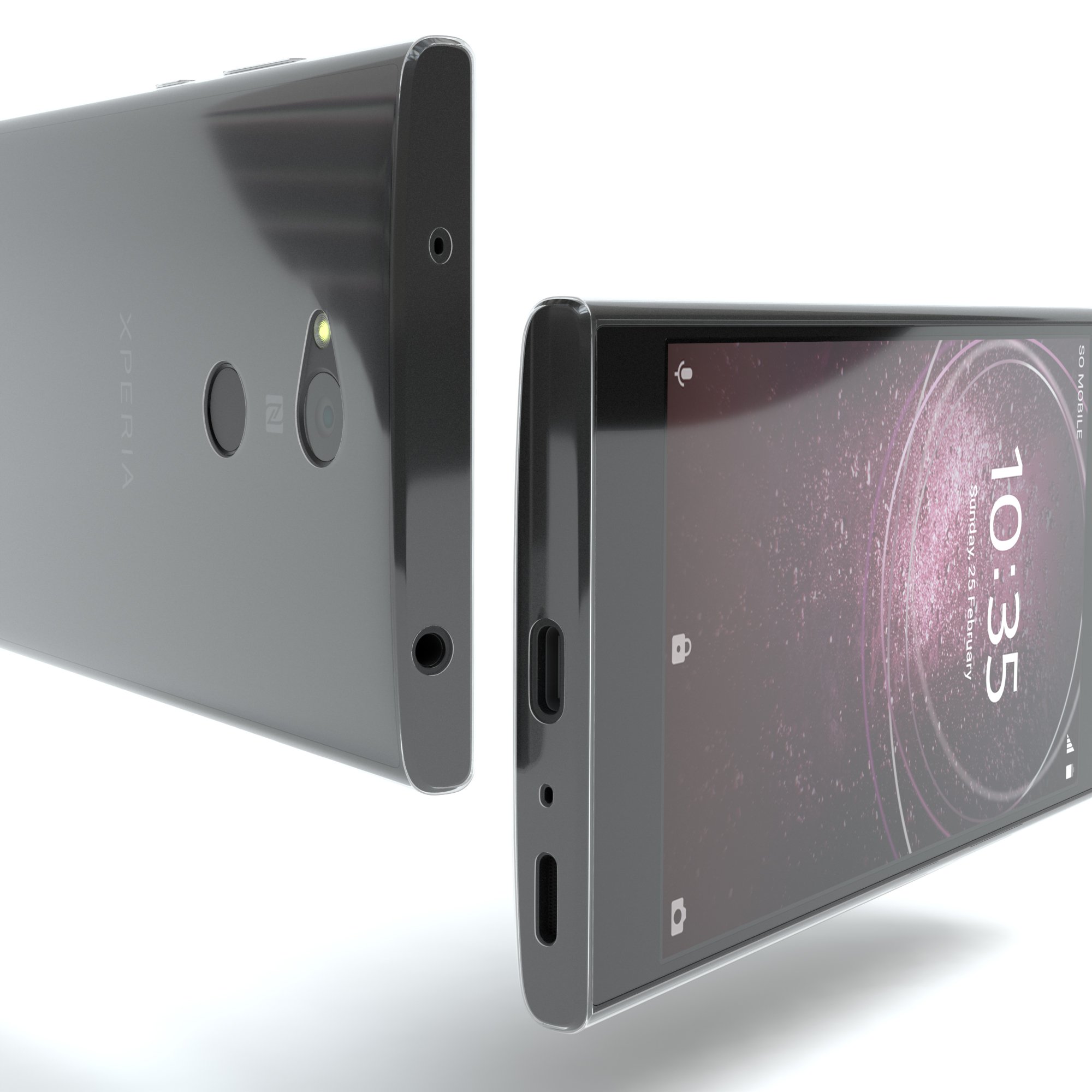 EAZY CASE Silikonhülle Für Sony Xperia XA2 Ultra – Ultra Dünn, Transparent