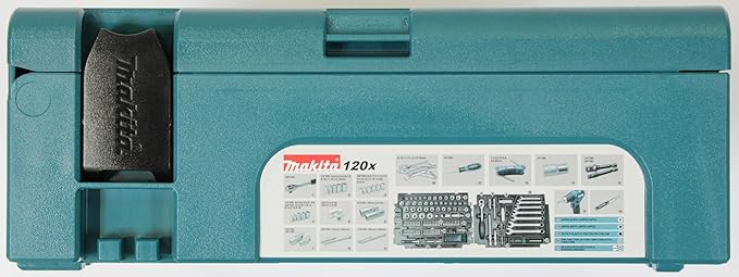 Makita E-08713 Juego de Mantenimiento de 120 Piezas en Estuche Makpac miniatura 8