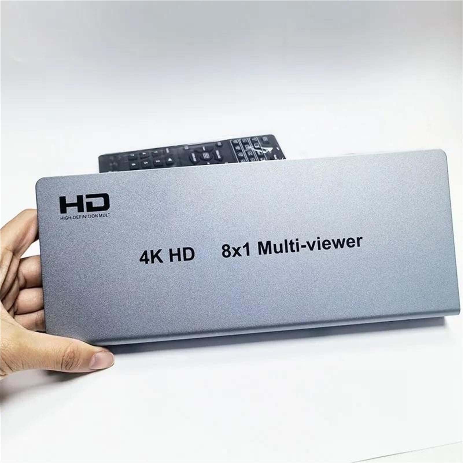 Multi-viewer 4K H 8x1 for HDMI 8 in 1 out 1080P 60Hz Seamless Switcher PC su Monitor/TV Convertitore Video Divisore con Ampia compatibilità, Facile da configurare