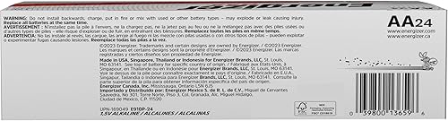 Miniatura 9 de Energizer AA Batteries, MAX Double A Battery Alkaline, 24 Count