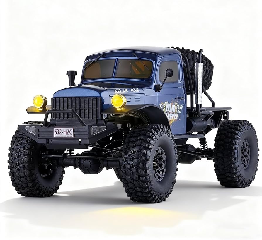 BEEZRC RocHobby 1/10 Scale Atlas RC Truck 4WD 2.4GHz RC Crawler RS