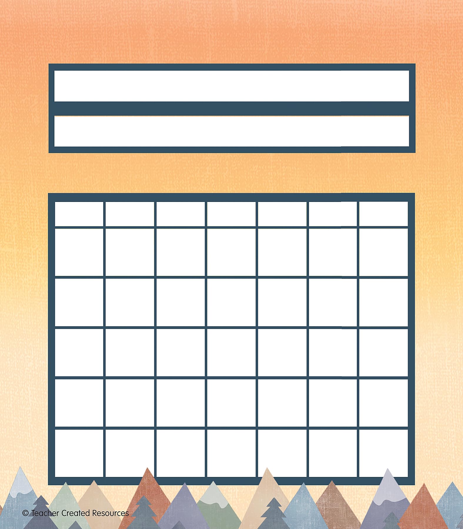 Teacher Created Resources Moving Mountains Incentive Charts (TCR9175)