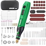 Mini Cordless Rotary Tool, Polishing Kit with 158 Accessories, Multi-Purpose Power Rotary Multi Tool for Polishing, Engraving, Sanding, Drilling, Etching, Cutting Grinding DIY Crafts