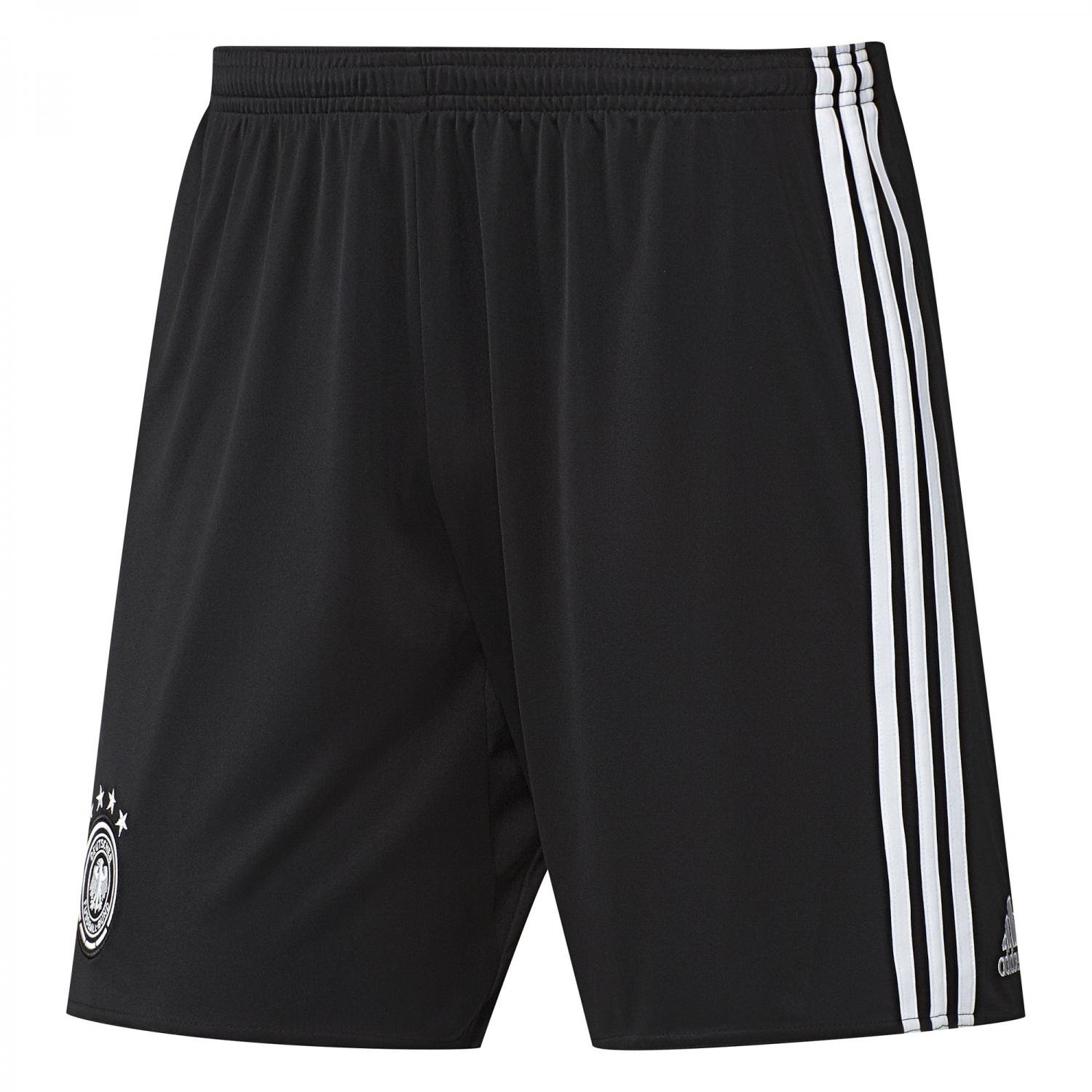 Adidas Men's DFB H Shorts - Black/White/Negro/Blanco, X-Small