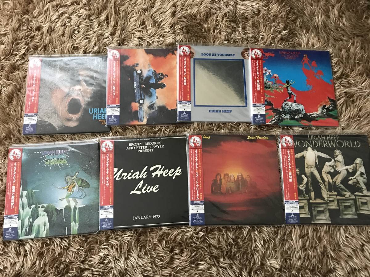 Amazon.co.jp: 紙ジャケCD URIAH HEEP ユーライアヒープ 紙ジャケット
