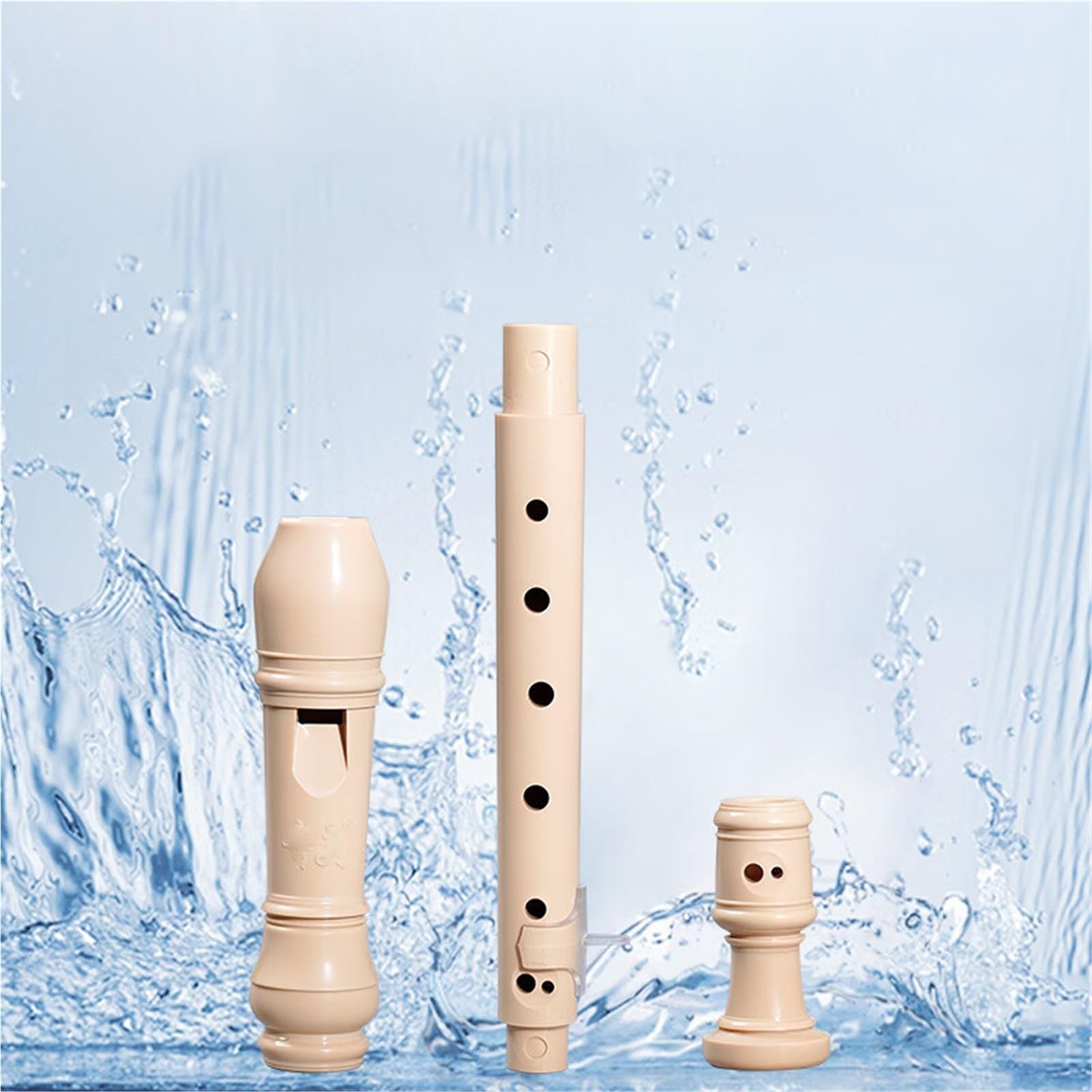 8 otworowy Flet Prosty Sopranowy W Stylu Angielskim (tonacja C) Instrument Szkolny Drewniany Flet Prosty