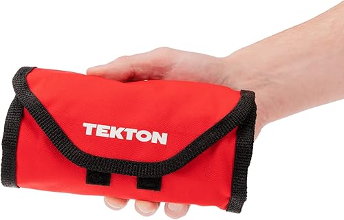 Miniatura 4 de TEKTON PMN99910 - Juego de mini alicates, 8 piezas (punta de aguja, nariz larga, punta plana, corte) con bolsa