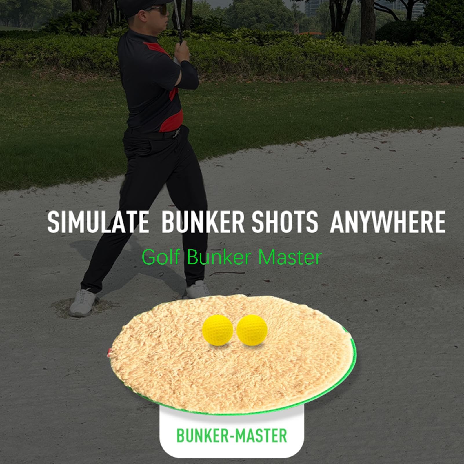 Esterillas de entrenamiento de golf para interiores