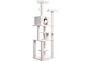 Armakat B7801 Alabaster Premium Interactive Cat Tree
