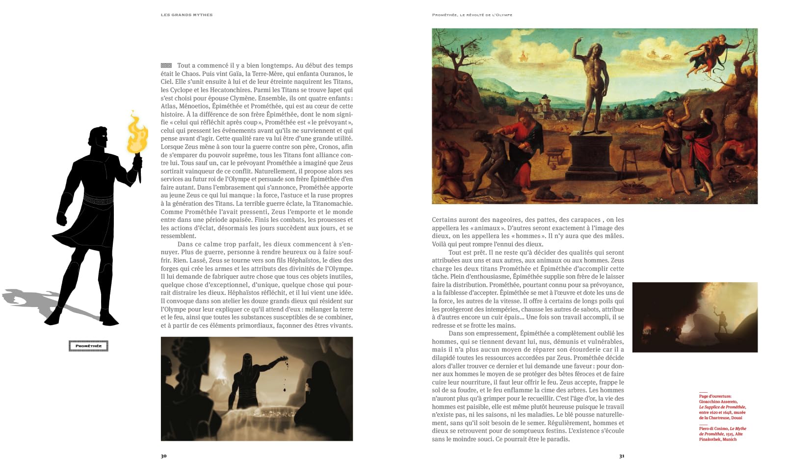 Les grands mythes: Dieux et héros de la mythologie grecque