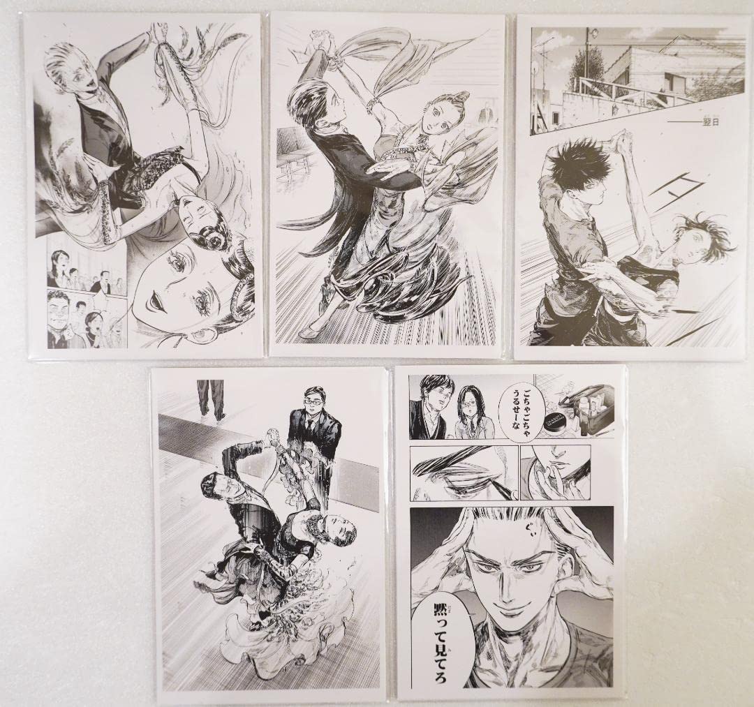 ボールルームへようこそ　原画展　複製原画【B4】7種セット ボールルームへようこそ 原画展 複製原画【B4】7種セット 2025年