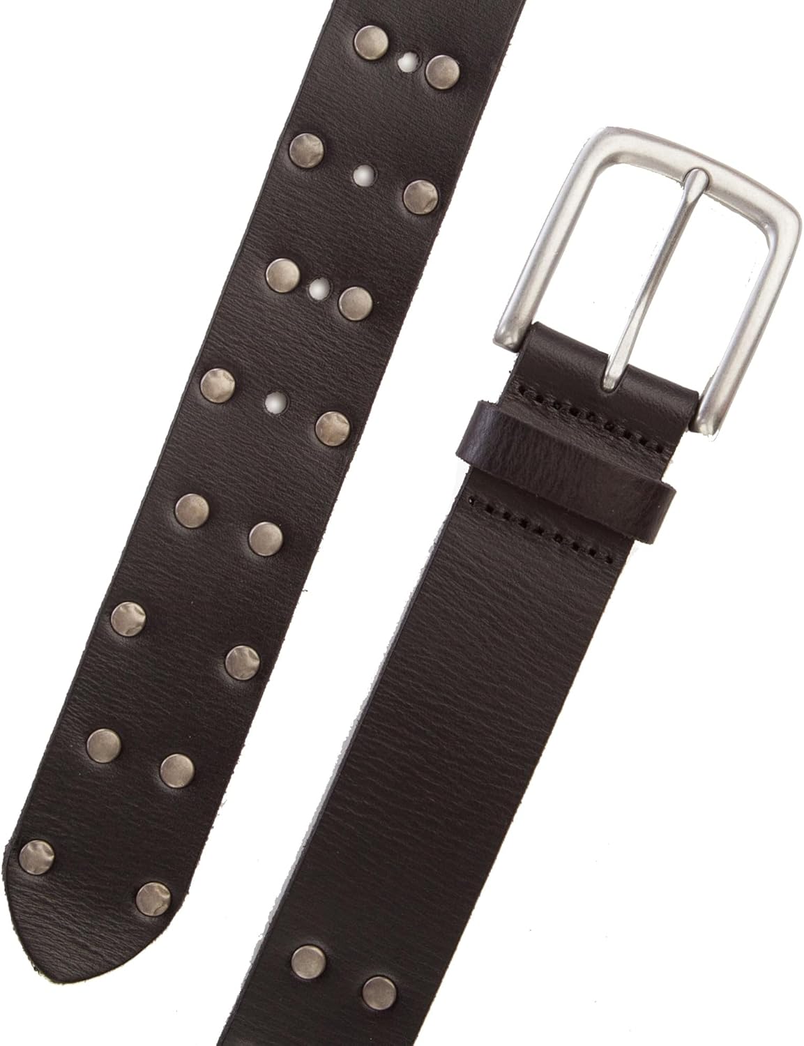 Lucky Brand Men's Genuine Leather Belt | Classic | Casual | Everyday | Western | American Heritage | Metal Buckle - Image 4