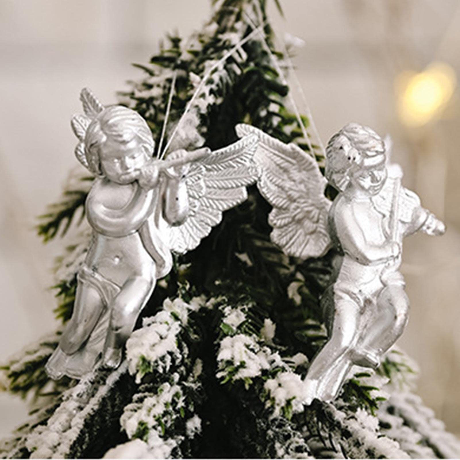 Amazon.co.jp: ミニ クリスマス ツリー エンジェル | クリスマス