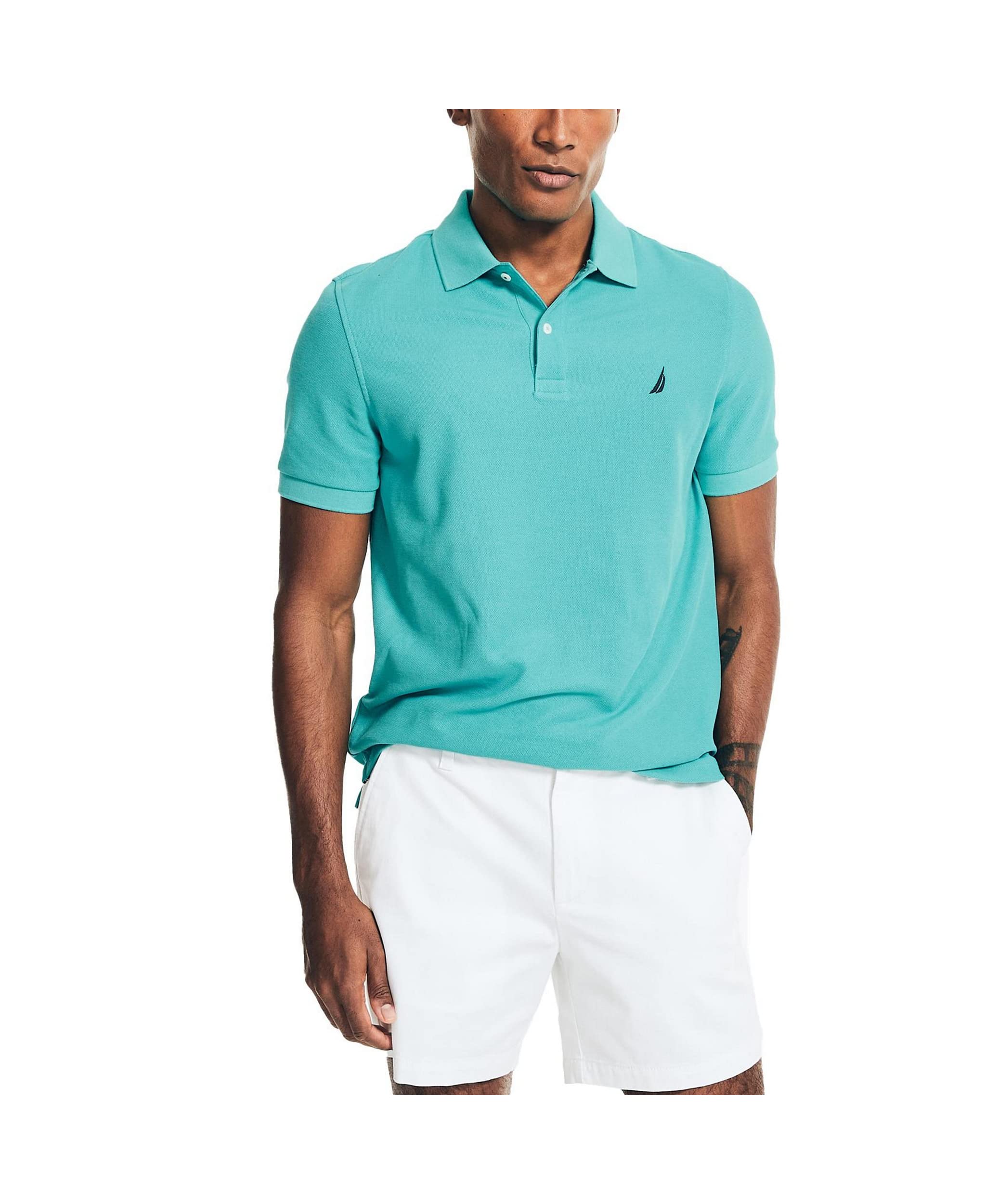 Nauticamens Sustainably Crafted Performance Deck Polo Polo Shirt