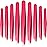 Mudder 12 Pcs Eyebrow Tweezers Set for Facial Hair Stainless Steel Slanted Tip Tweezers in Bulk for Men and Women (Rose Red)