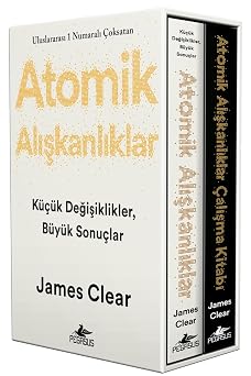 Atomik Al kanl klar Kutulu  zel Set 2 Kitap Atomik Al kanl klar + Atomik Al kanl klar  al ma Kitab