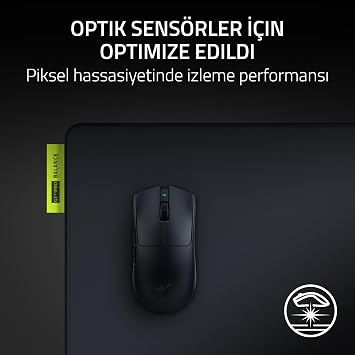 Razer Gigantus V2 Pro L - Balance - Hız ve kontrol için yumuşak e-spor oyun mousepad'i - GlideCore Sünger - Optik Sensörler için Optimize Edilmiştir - 500mm x 480mm | Balance