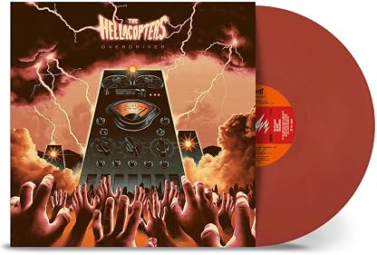 Overdriver (Brick Red Vinyl + Poster) [VINYL] por The Hellacopters, capa do álbum