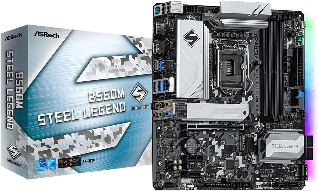 ASRock B560M Steel Legend Compatible with Intel 10th Egypt Ubuy