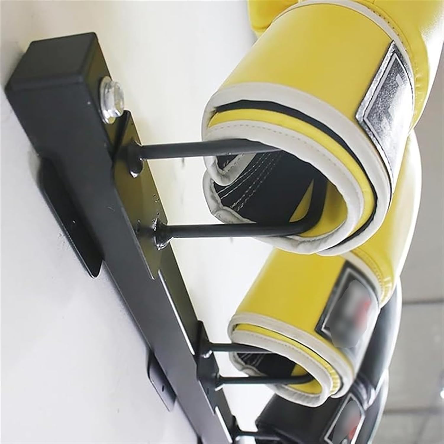 Boxing Gloves Storage Rack, 2Pcs Set Wall Mount Boxing Glove Display Stand Holder Organizer, Hang Up Boxing Gloves to Dry Out, Drying Rack, Garage Organizer for Boxing Gloves, Gym