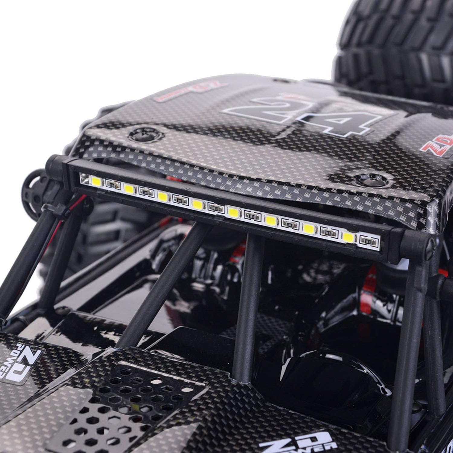 Racing DBX-10 1/10 RC Desert Truck 4WD Remote Control Off Road Vehicle 3660 Brushless Motor All Terrain Tires Model Car Hobby Grade Model for Adult(Black)