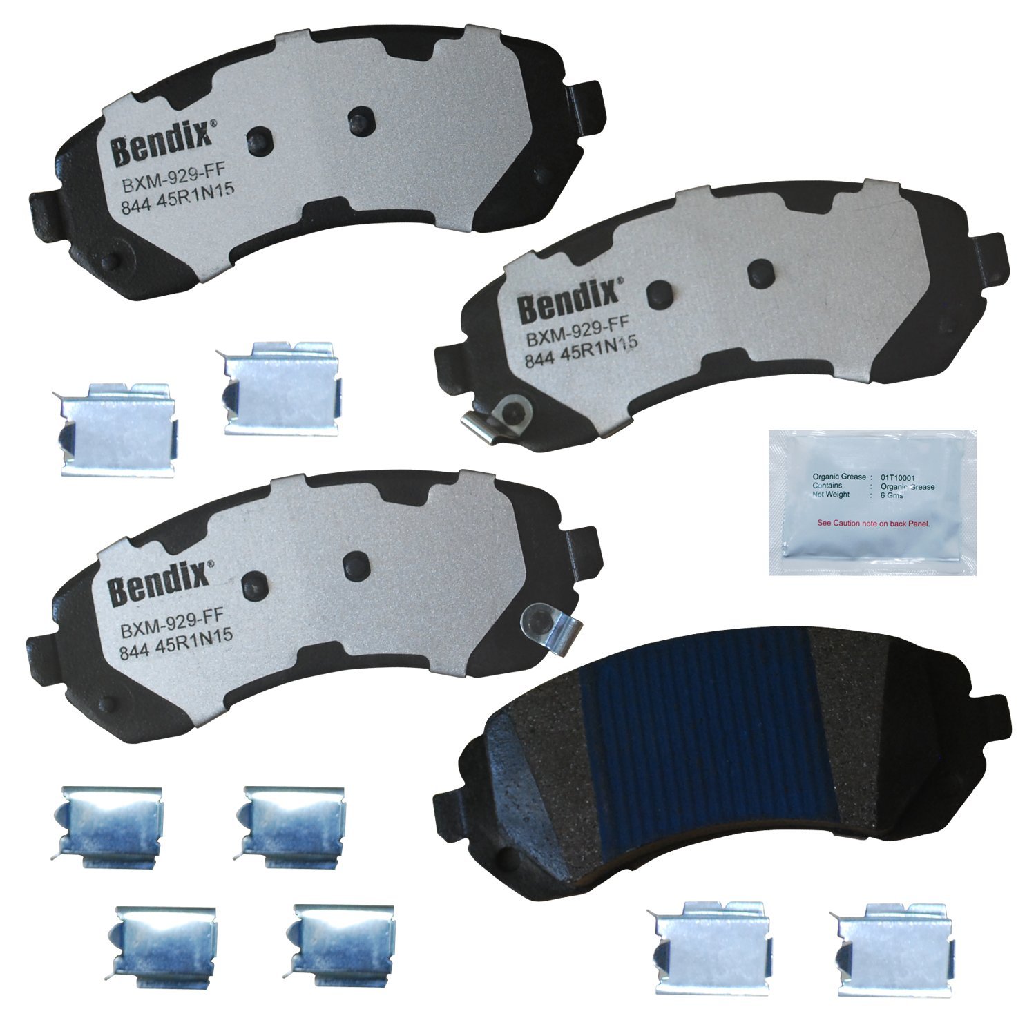 Bendix Fleet Metlok MKD844FM Brake Pads for Select Models Buick Rendezvous Venture,Oldsmobile Silhouette Aztek