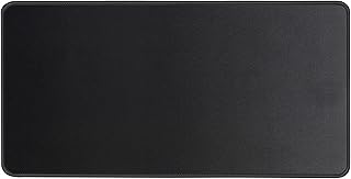 JIKIOU large Gaming Mouse Mat with Stitched Edges, 800 x 300 x 3mm Extended Mouse pad with Premium-Textured Cloth, Non-Slip Rubber Base, Large Mouse Mats for Desk, Black
