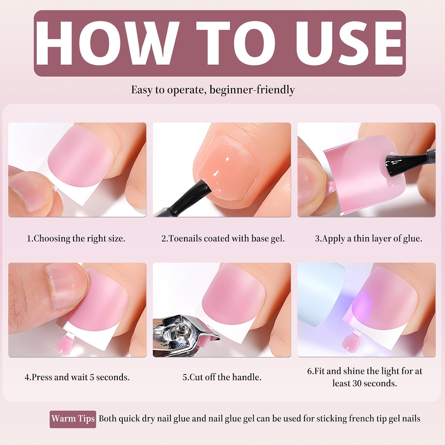 Red Press on Toenails for Women, 160 pcs Glossy Toe Press on Nails Full Cover Toe Nail Press ons, Short Square Toenail Press ons, 16 Sizes of Acrylic Fake Toe Nails for Christmas