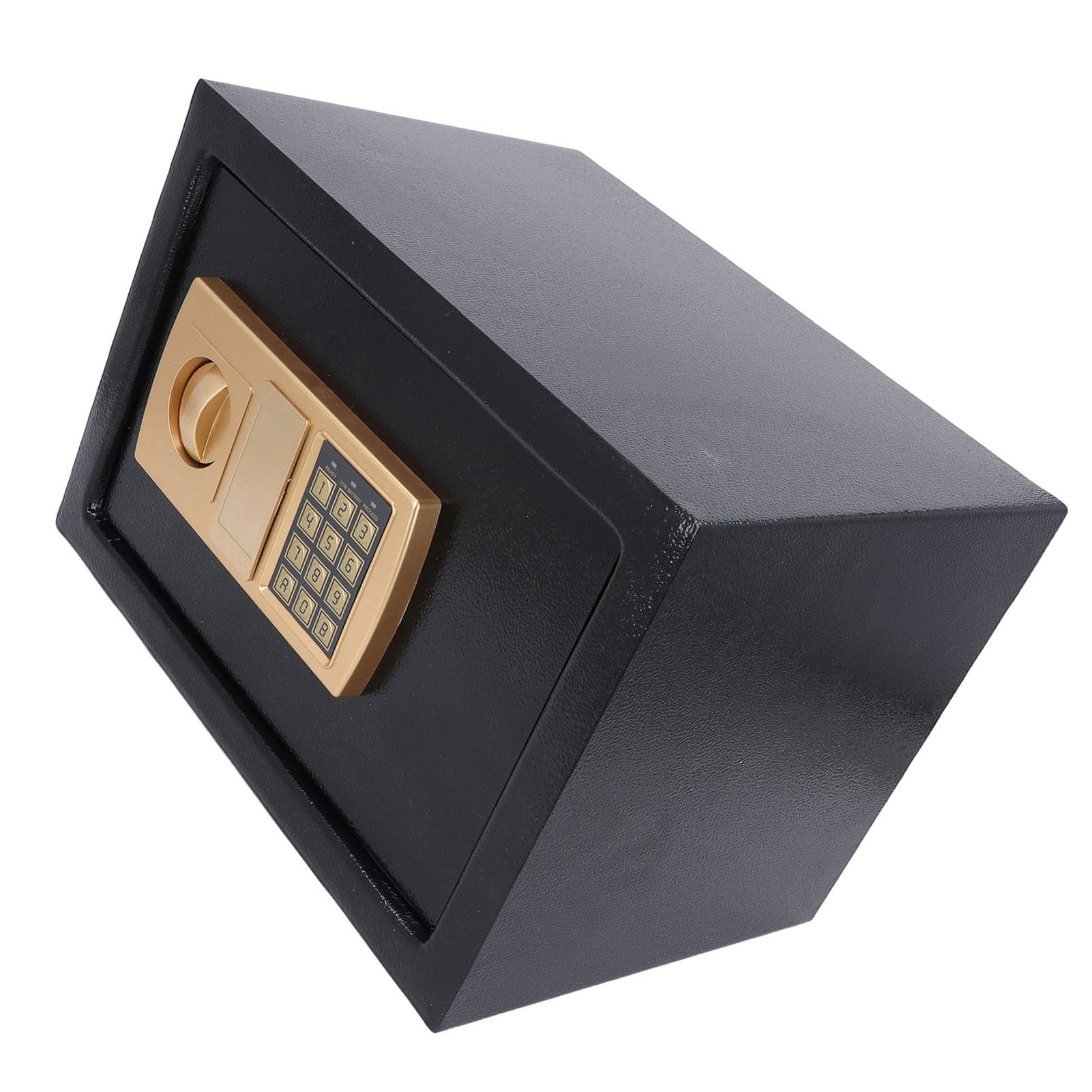Aramox Coffre-fort de sécurité Numérique, Boîte d'économie d'argent en Acier 36 X 25 X 25 Cm avec Serrure à Clavier, clé 'urgence, Conception Portable pour la Maison, les Voyages, le Bureau, le