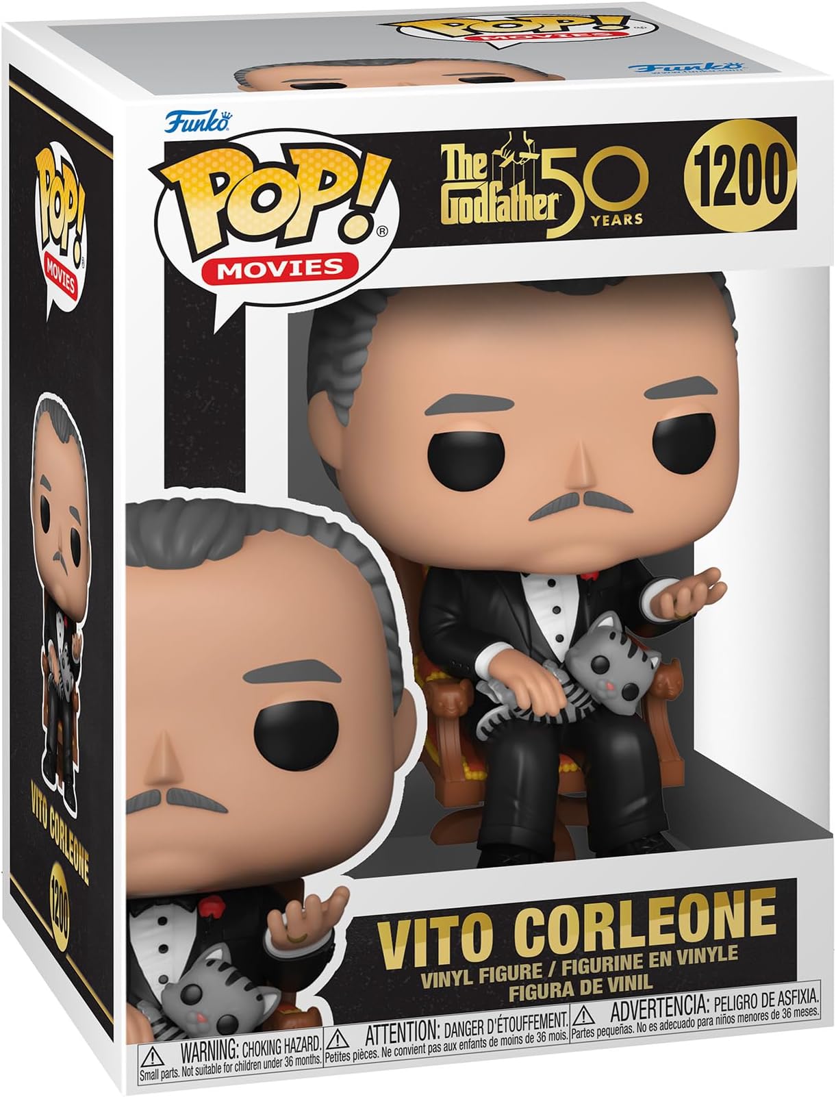 Funko Pop! Movies: the Godfather 50th - Vito Corleone - Collectable Vinyl Figure - Gift Idea - Official Merchandise - Toys for Kids & Adults - Movies Fans - Model Figure for Collectors and Display