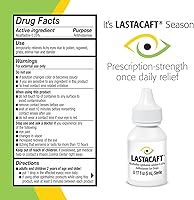 Vista 2 de Lastacaft Once Daily Eye Allergy - Gotas para aliviar la picazón, 0.17 fl oz (0.2 fl oz), 1 unidad