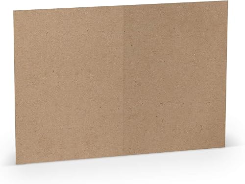 Briefkarte Paperado kraft