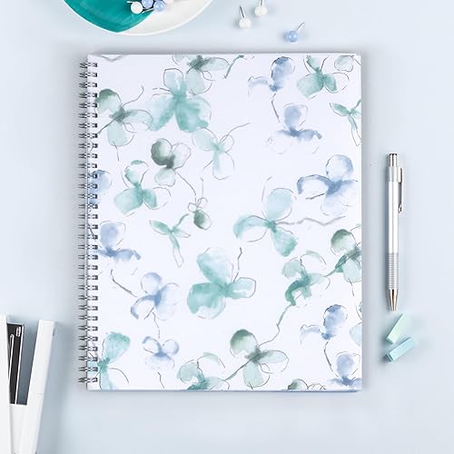 Miniatura 3 de Blue Sky Agenda semanal y mensual 2024, enero a diciembre, 8.5 x 11 pulgadas, cubierta esmerilada, encuadernada con alambre, Lindley (100654-24)